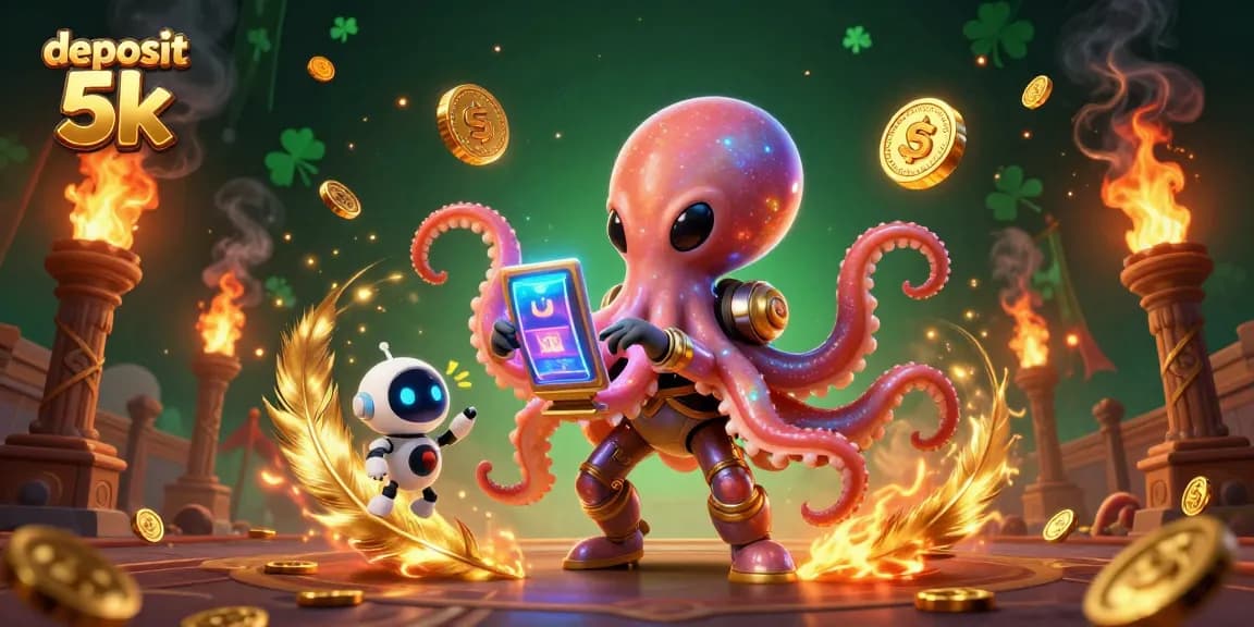 Experience the thrill of winning with deposit 5k slot games featuring dynamic 3D characters and cosmic elements.