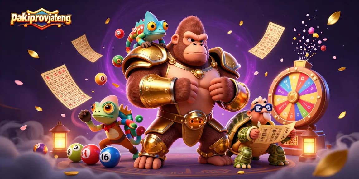 Engage with pakiprovjateng as a powerful gorilla king rules in a vibrant online casino scene.