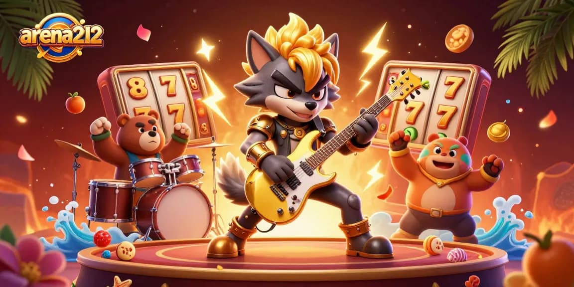 arena212 hadiah besar dengan slot jackpot dan fitur permainan menakjubkan di ilustrasi kasino digital ini.