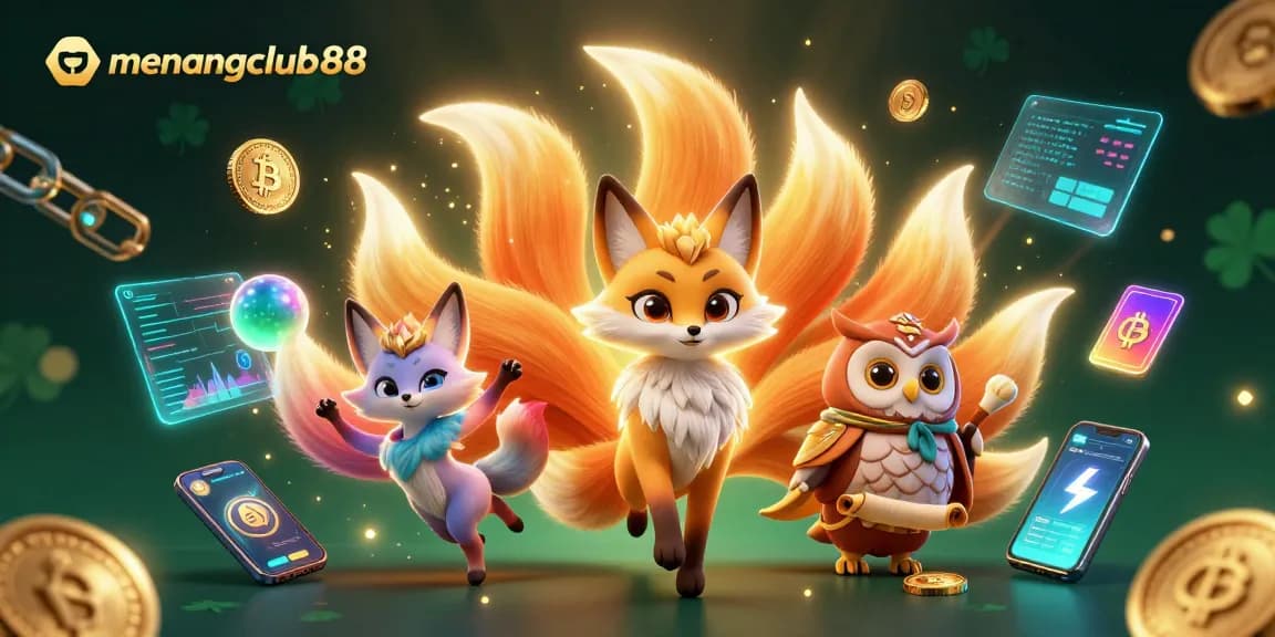 Experience thrilling games at menangclub88 with fantasy characters and digital casino elements.
