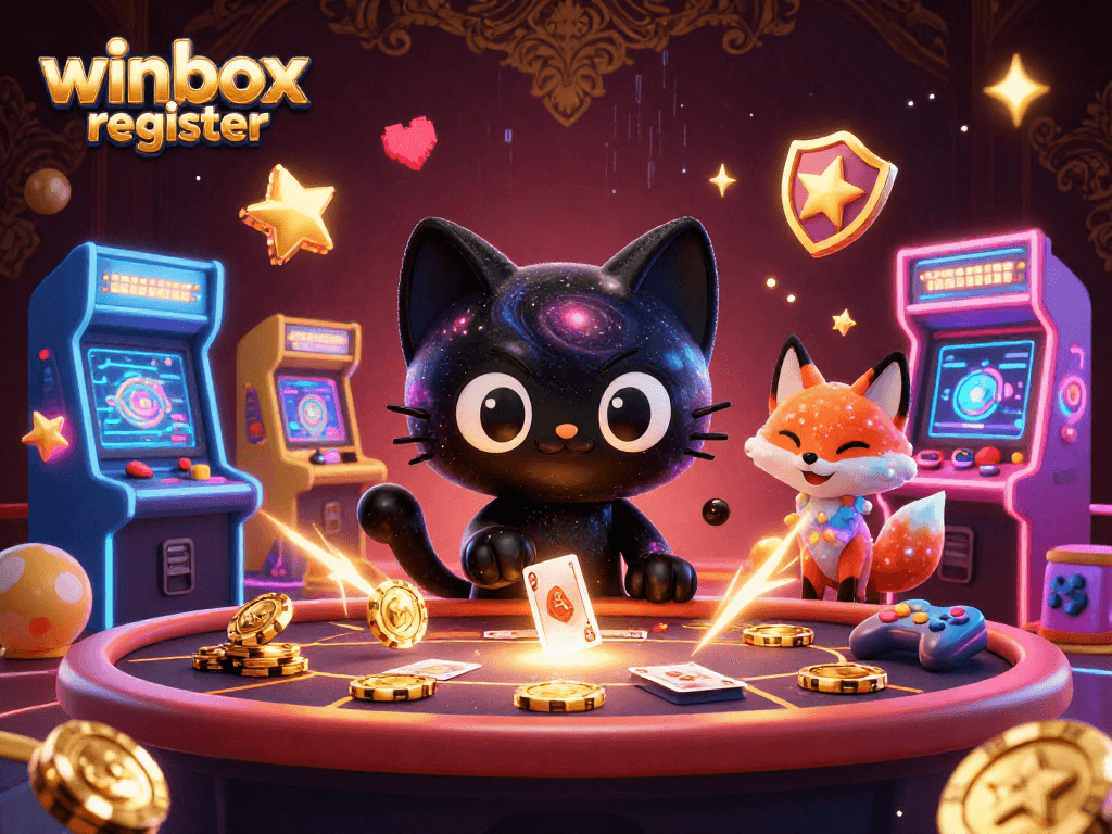 Engage with winbox register at the cosmic casino, where playful characters draw in golden chips.