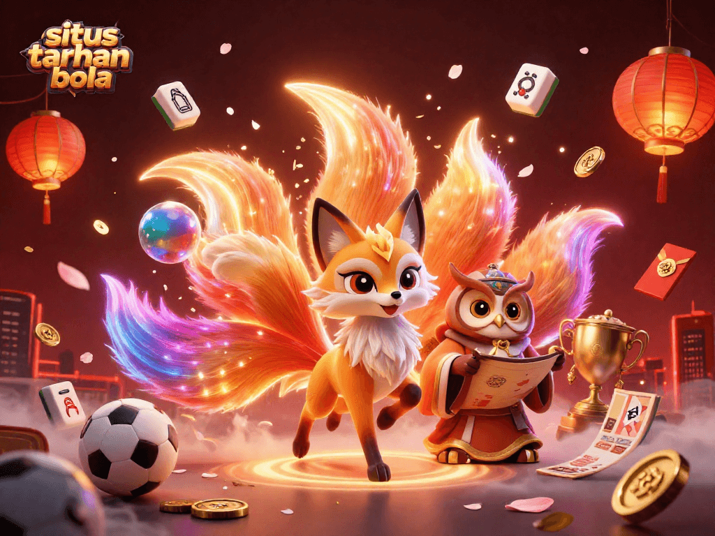 Engage with exciting situs taruhan bola strategies amidst vibrant 3D characters and dynamic elements.