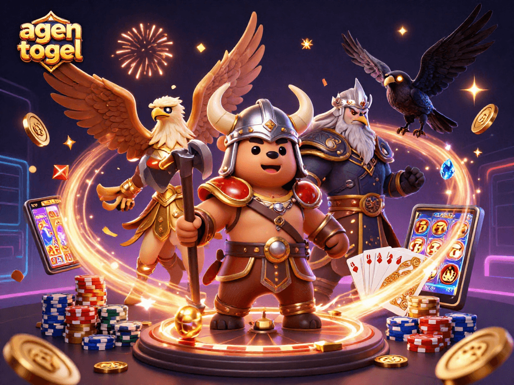 Experience dynamic agen togel gameplay with exciting characters and casino elements.