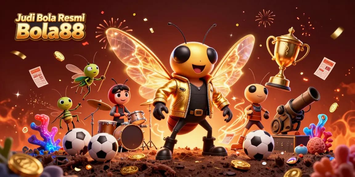 Engage with Judi Bola Resmi Bola88 sports betting action featuring dynamic characters and exciting gameplay elements.