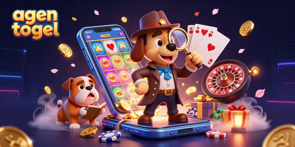 Memanfaatkan agen togel untuk menemukan kemenangan dengan ilustrasi permainan lotere yang menarik dan mendebarkan.