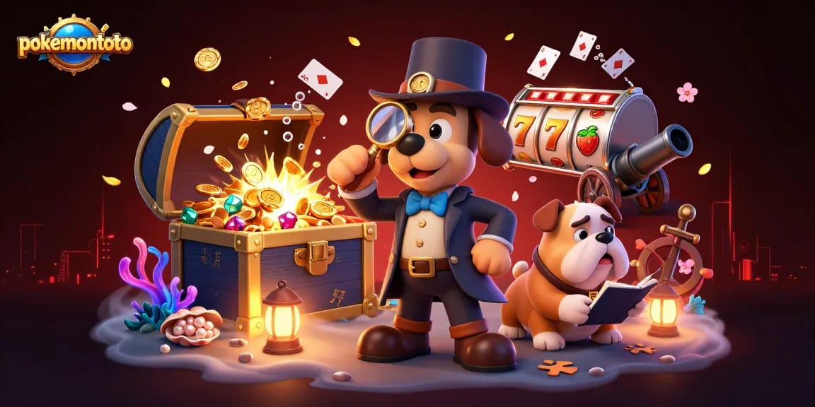 Engage with the pokemontoto adventure as a detective bloodhound investigates poker clues.