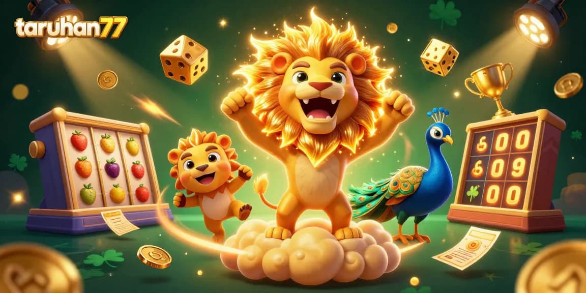 Mainkan taruhan77 untuk meraih jackpot besar dengan keseruan slot yang tak tertandingi.