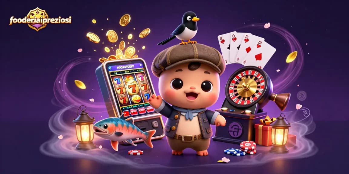 Experience the excitement of fooderiaipreziosi with vibrant slots, lucky symbols, and playful characters.