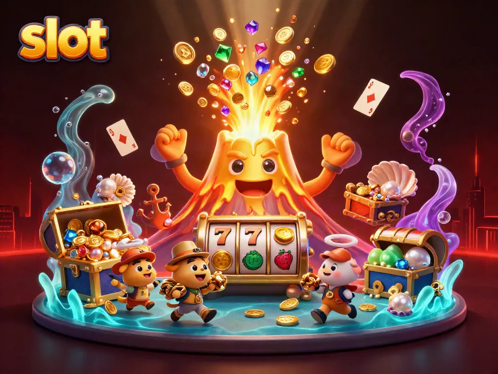 Slot menang jackpot terbesar di RUPIAHSLOT88, dengan simbol dan elemen permainan slot yang menarik.
