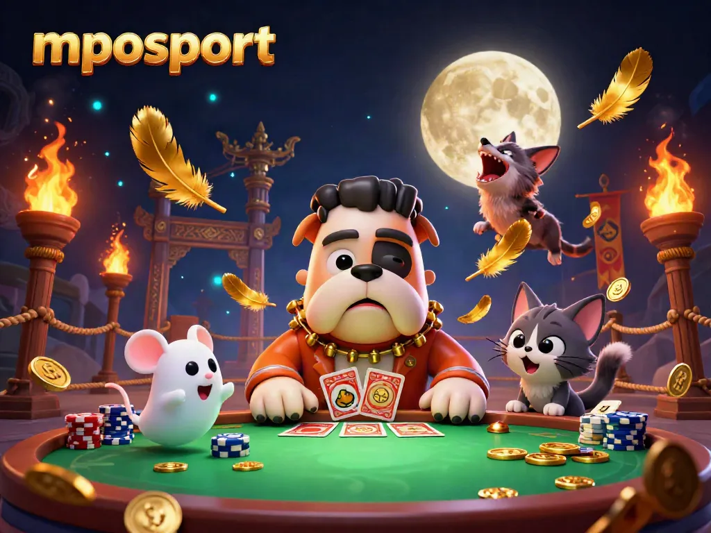 mposport menawarkan pengalaman taruhan yang seru dengan karakter unik seperti bulldog Frankenstein dan kucing werewolf.