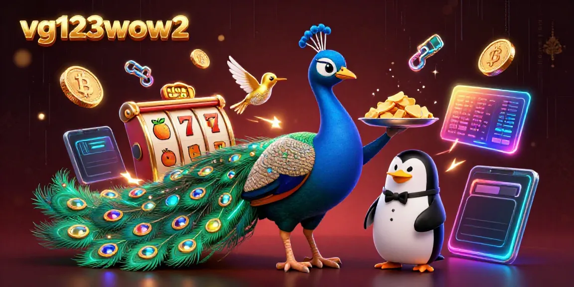 Mencoba keberuntungan di vg123wow2 dengan slot, merak, dan chip emas.