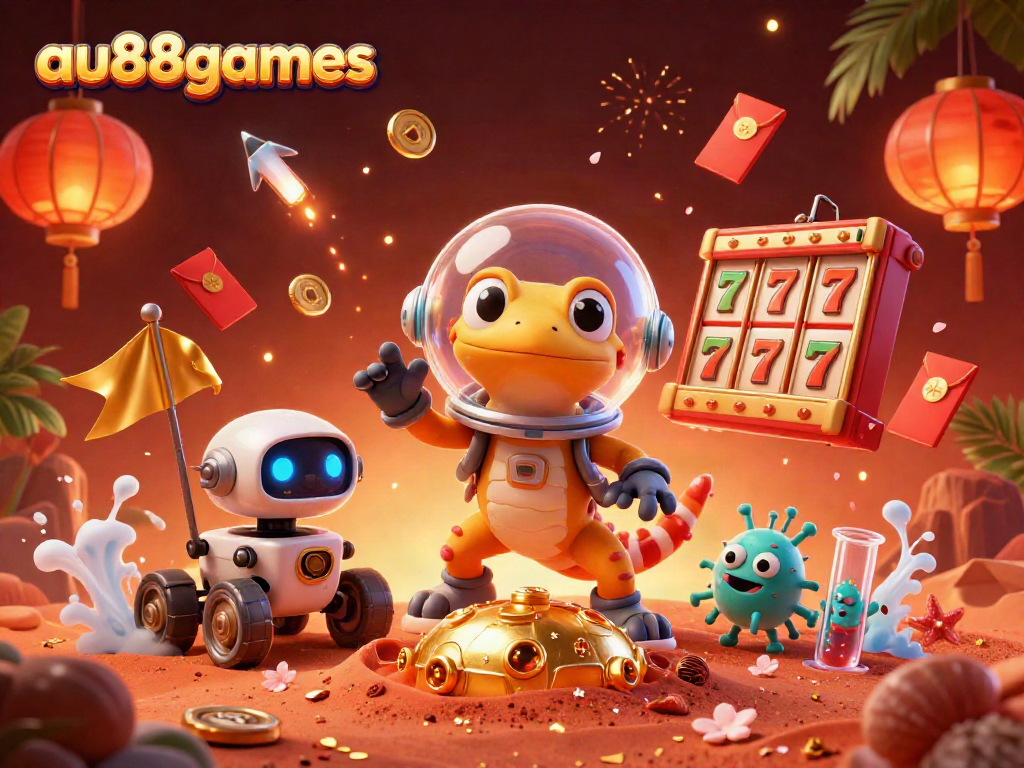 Engage with the thrilling casino adventure of au88games featuring fun elements like lucky 7s and jackpots.