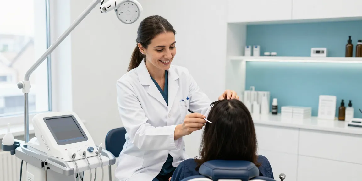 Hair transplant Istanbul consultation in a modern healthcare clinic focused on patient care and advanced medical services.