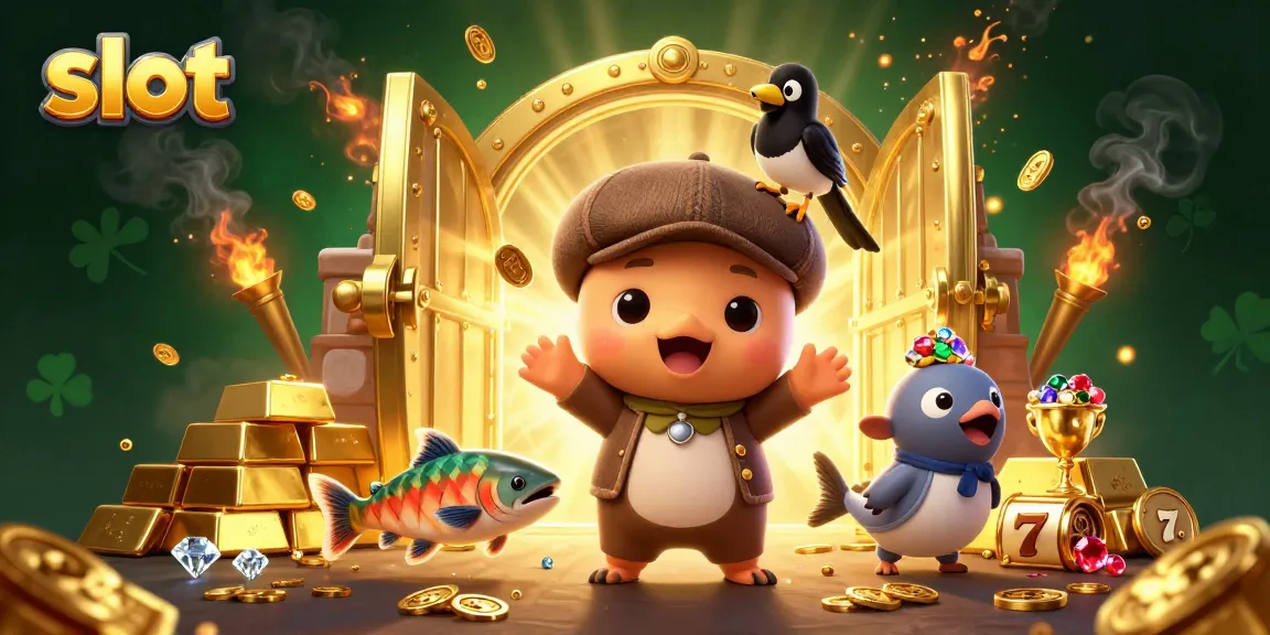 Engaging slot adventure with Nessie and friends, featuring scatter symbols and treasures.