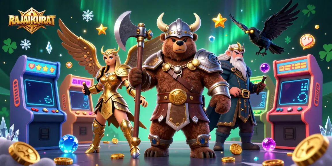 Mainkan slot kasino RAJAAKURAT dengan akses mudah melalui ilustrasi menarik ini.