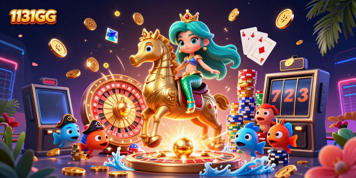 Menangkan peluang luar biasa dengan 1131GG di dunia game online yang inovatif.