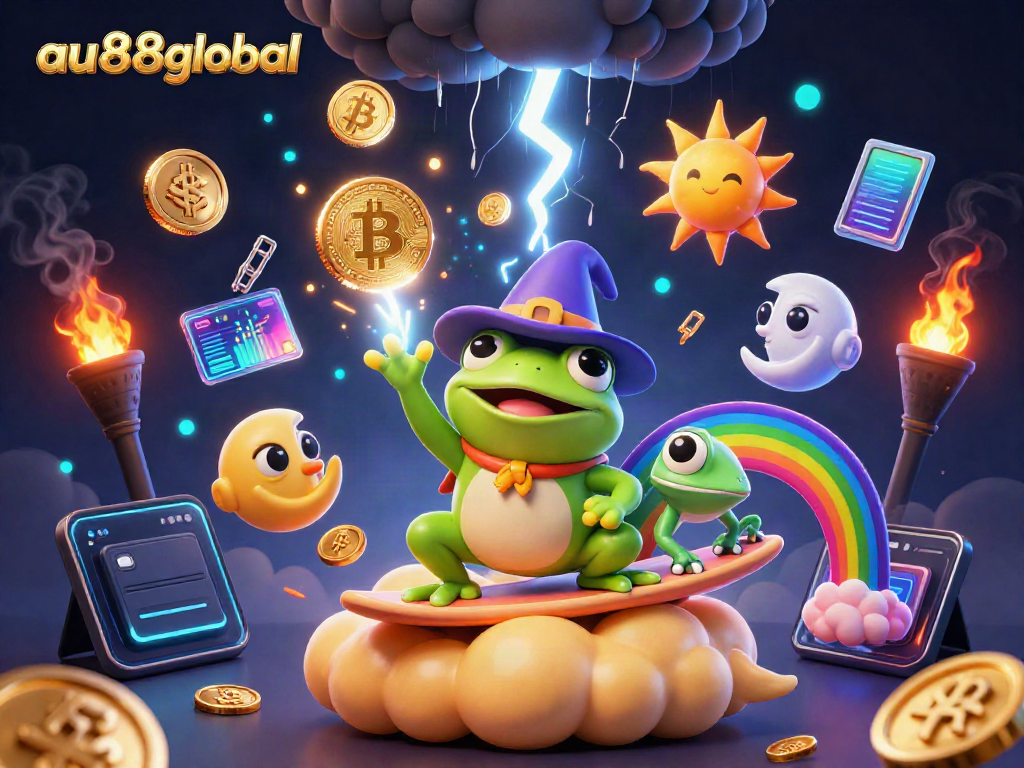 Experience engaging gameplay at au88global with unique characters and vibrant casino elements.