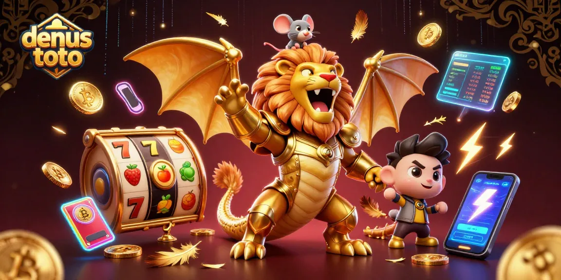 Mainkan togel dan slot di densus toto dengan peluang besar dari modal kecil
