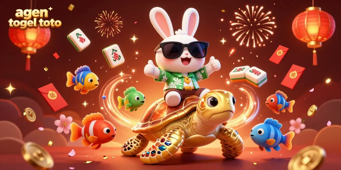Raih kemenangan di agen togel toto dengan karakter ceria dan elemen beruntung.