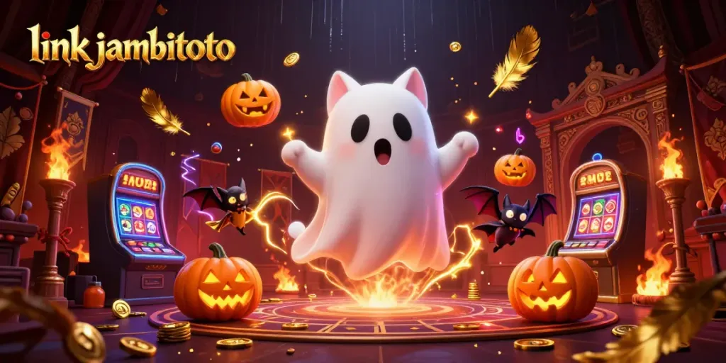 Engage with the thrill of link jambitoto as the friendly ghost cat explores a haunted casino.
