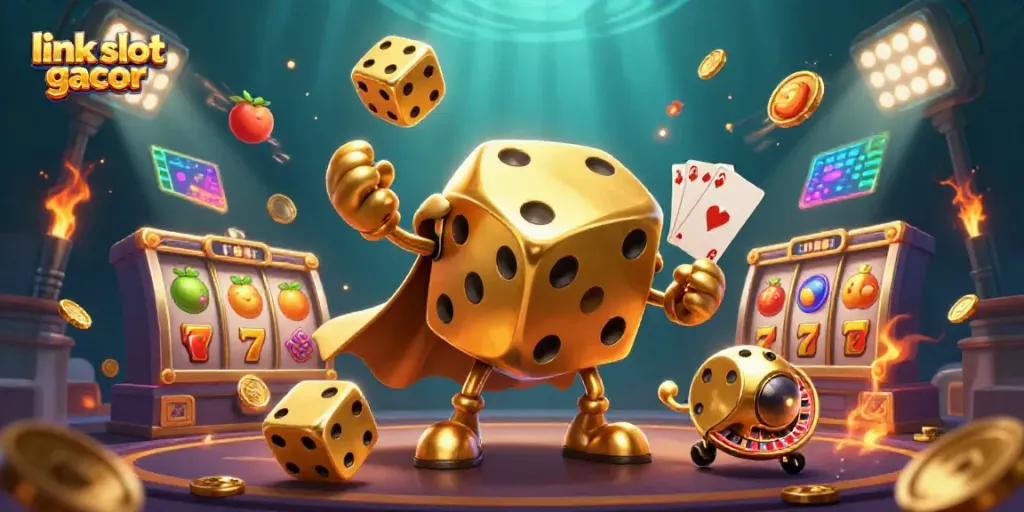 Slot gacor dengan karakter unik dan elemen permainan, mengundang pemain untuk bertualang.