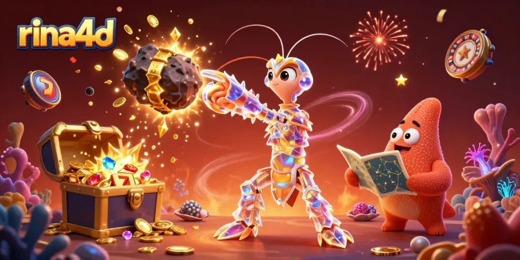 Experience thrilling adventures with rina4d in a vibrant 3D casino world full of treasures and excitement.