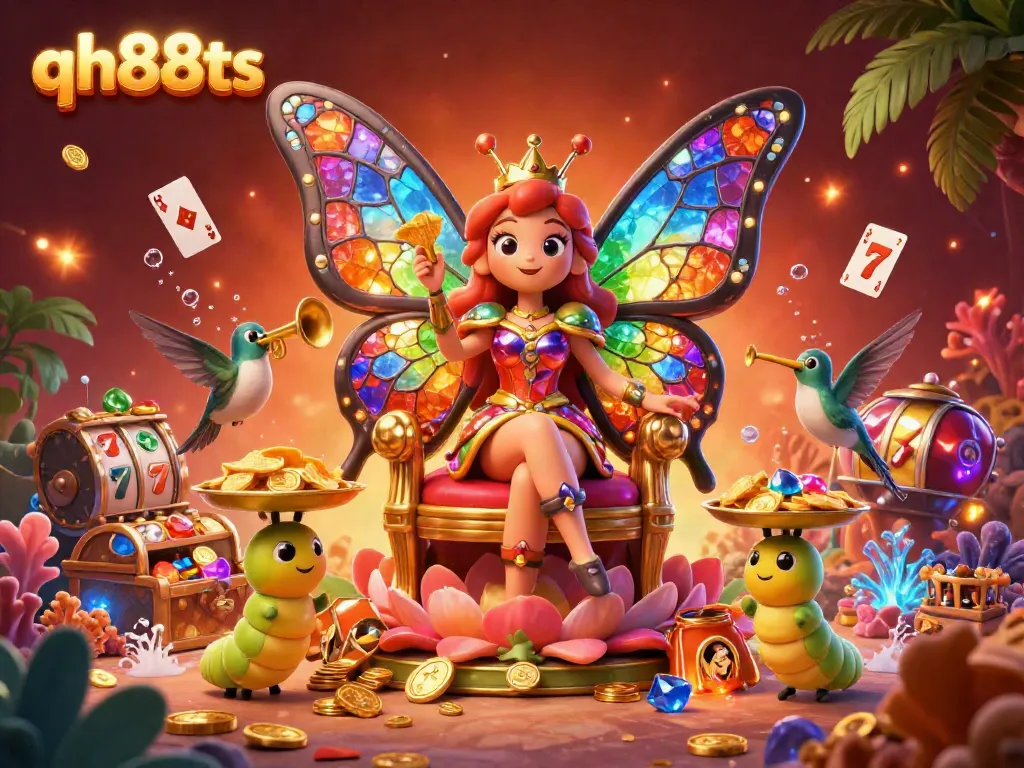 Experience exhilarating gameplay with colorful gems and vibrant casino elements at qh88ts.