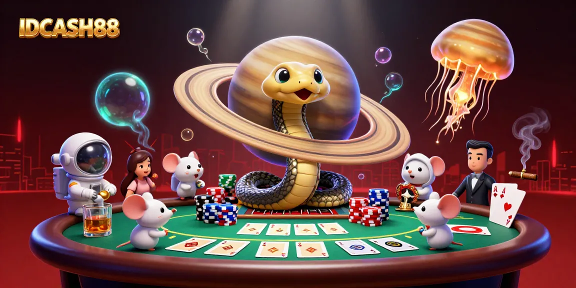 Engage in thrilling gameplay with IDCASH88, where unique cosmic elements enhance your betting experience.