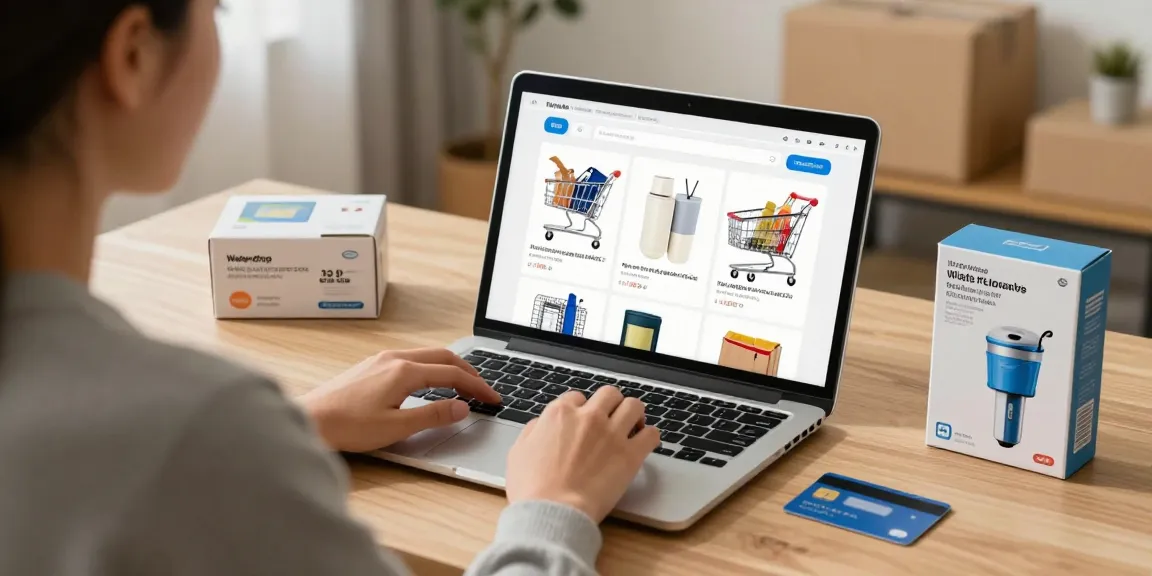 Waterdrop TSA 3-Stage Replacement Water Filter showcased in an online shopping context, product review, and best deals on e-commerce platform.