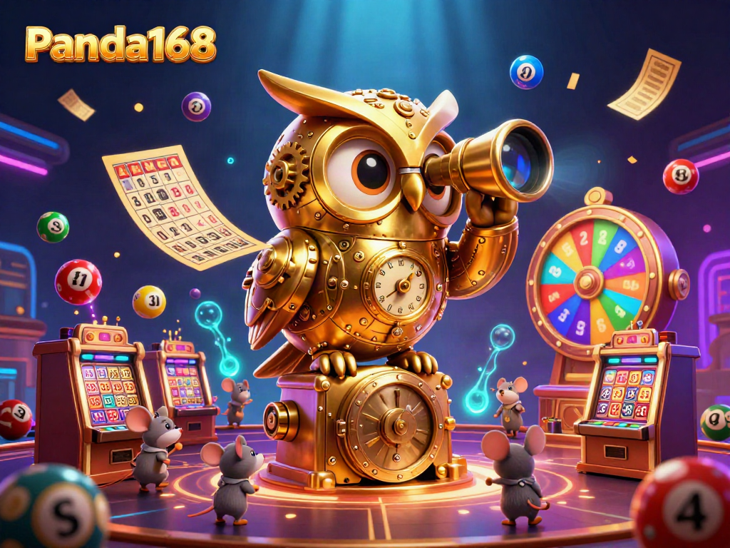 Panda168 mengembangkan pengalaman permainan yang menakjubkan melalui ilustrasi 3D menampilkan harta karun kasino.