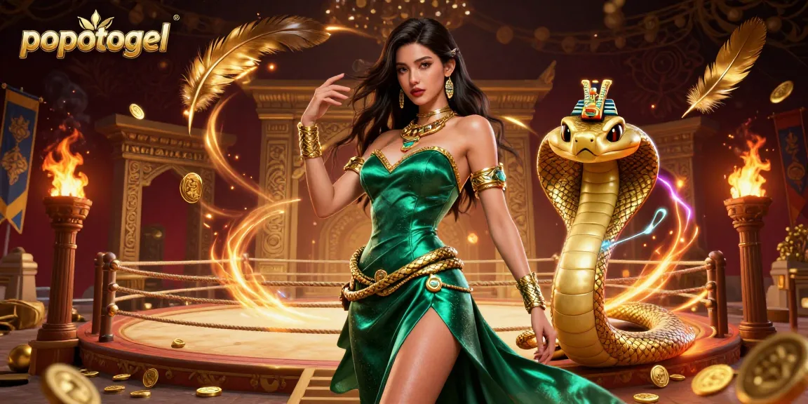 Experience thrilling gameplay at popotogel with a visually stunning 3D illustration featuring dynamic action elements.