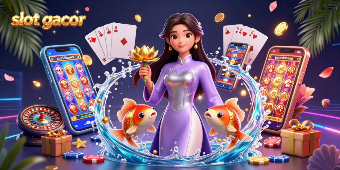Spin to win at slot gacor with vibrant visuals and engaging casino elements.