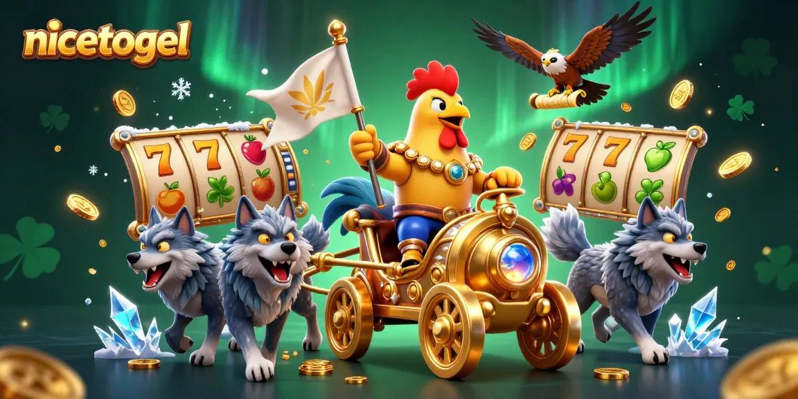 Experience the thrilling games at nicetogel with dynamic slot reels and vibrant gaming action.