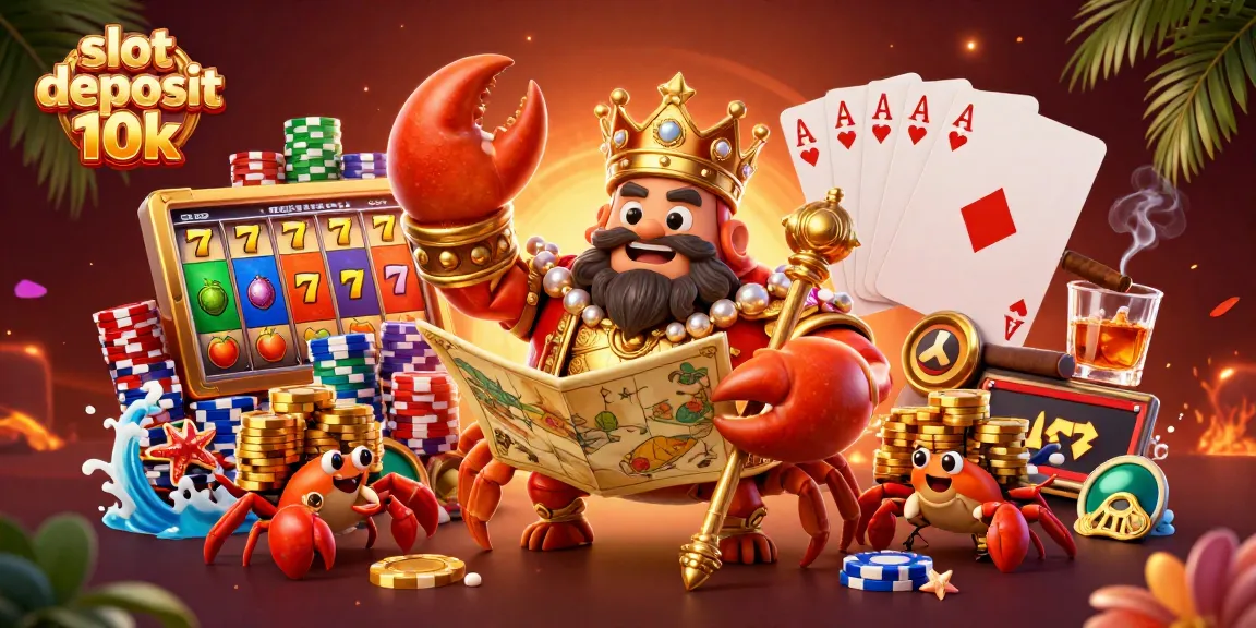 Menangkan slot deposit 10k dengan beragam simbol menarik dan suasana kasino yang kaya warna.