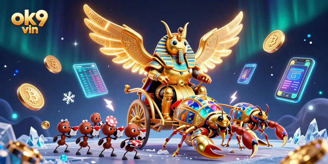 Experience thrilling online gambling with ok9 vin's unique 3D casino animation excitement.