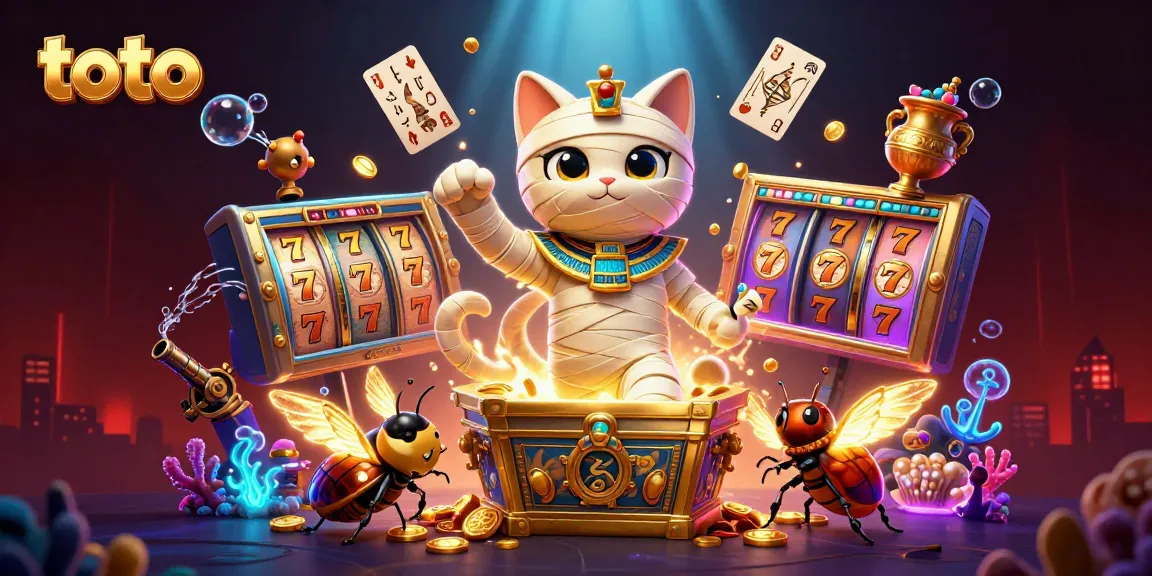 Pemain toto mengumpulkan kemenangan dari slot bertema mumia di kasino kerajaan kuno.